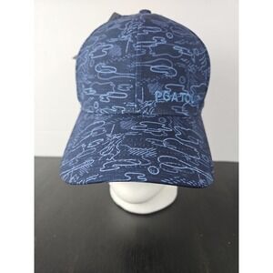 PGA TOUR Blue Flex Fit Conversational Hat. Brand New
